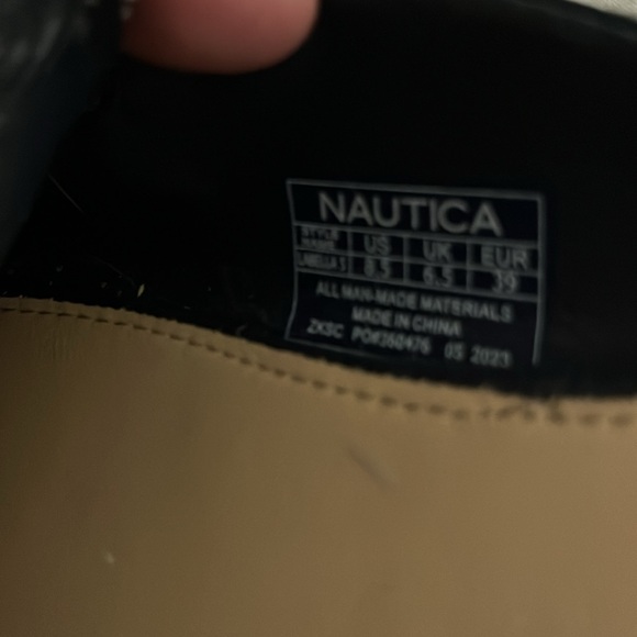 Nautica Navy Blue Mules - Picture 3 of 3